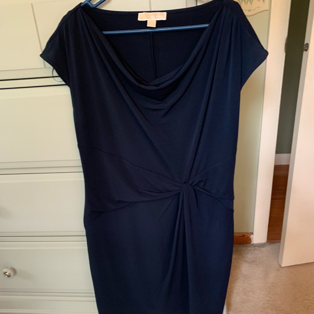 Michael Kors Navy Short Sleeve Dress XL